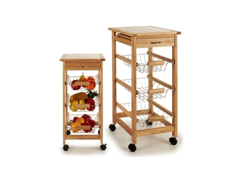 Carrito De Cocina KINVARA (37x76x37cm)