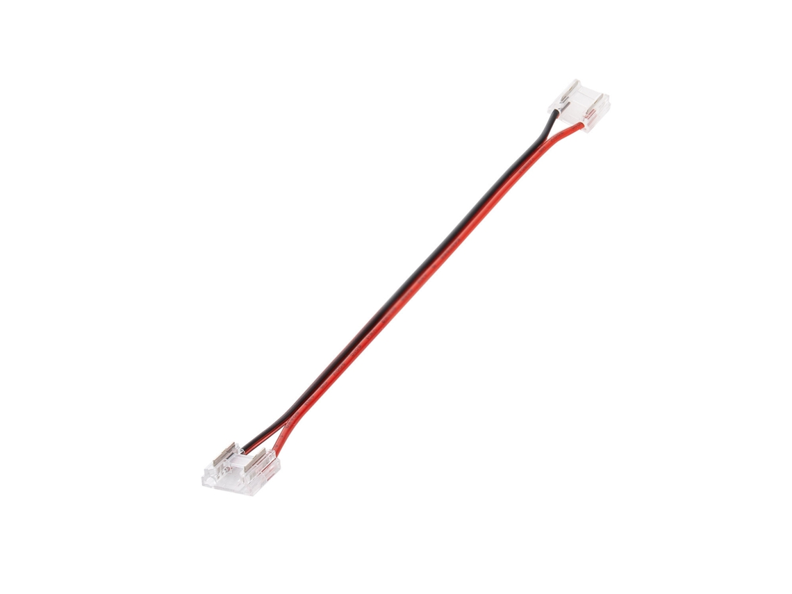 Conector Tira Led 12/24v Dc Smd Y Cob Ip20 Ancho 8mm Doble Con Cable 8 Mm - 5 A
