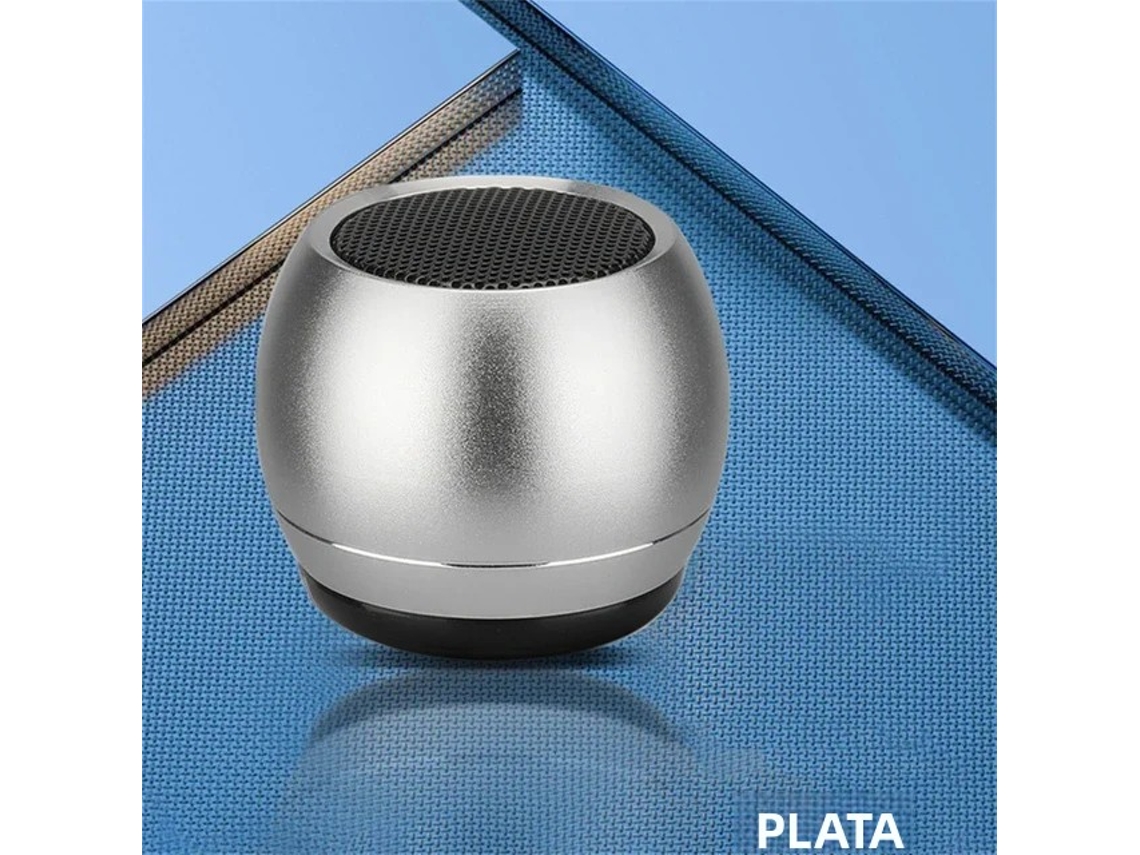 (plateado) Mini Altavoz Estéreo Inalámbrico Portátil Conectado U3 Tws