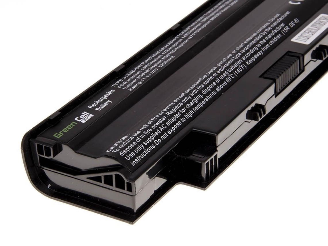 Batería GREEN CELL Pro para Dell Inspiron N3010 N4010 N5010 13R 14R 15R J1 / 11.1V 5200Mah