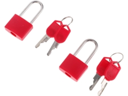 Candado Cerradura Cerraduras 2 Juegos Equipaje Llave
