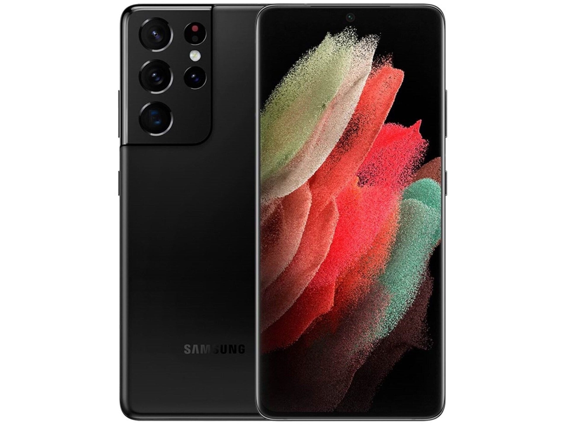 Smartphone SAMSUNG Galaxy S21 Ultra 5G (Reacondicionado Como Nuevo - 128 GB - Negro)