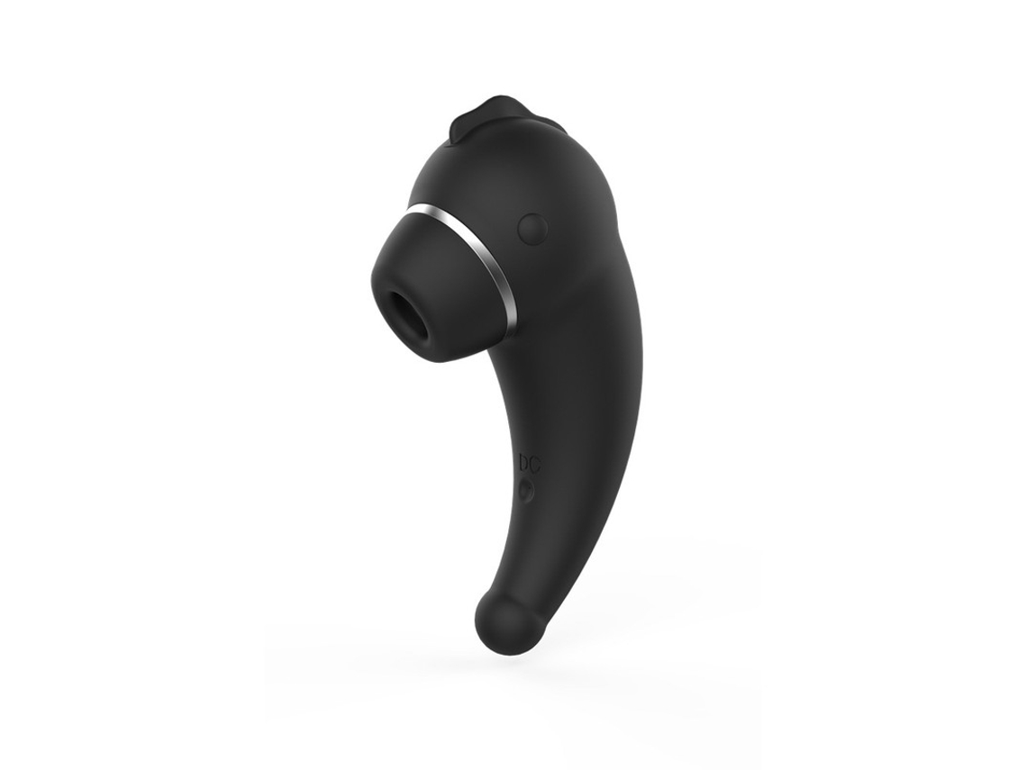 Vibrador De Masaje De Succin Recargable De 20 Frecuencias Para Mujeres (negro)