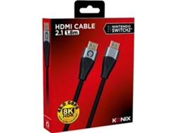 Cable HDMI 2.1 KONIX Nintendo Switch 2