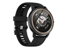 Smartwatch con pantalla IPS HD de 1,32 pulgadas, compatible con llamadas Bluetooth y monitorización de presión arterial. (negro)