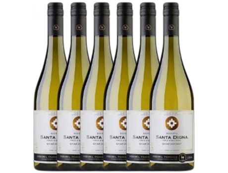 Vino MIGUEL TORRES Miguel Torres Sta. Digna Chardonnay Joven (0.75 L - 6 unidades)