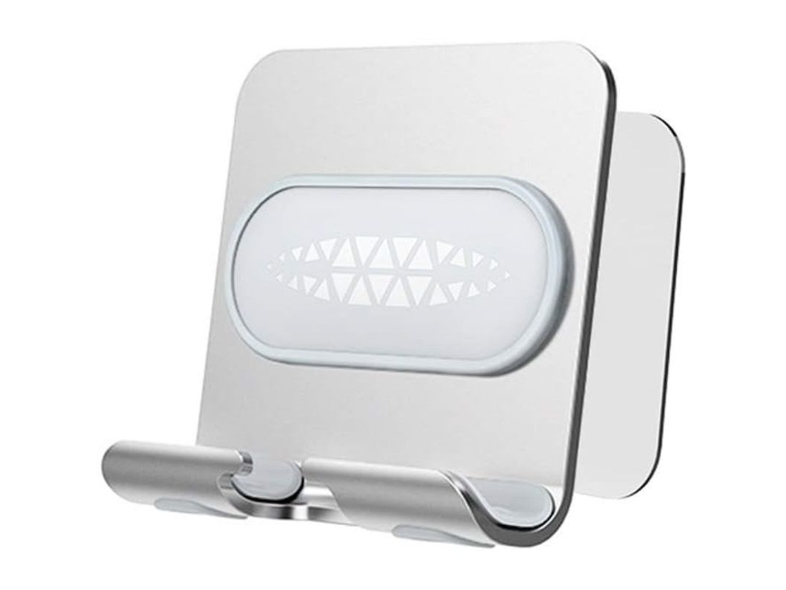 Soporte De Pared Universal 2025 Para Teléfonos Móviles, No Requiere Perforación, Base De Carga, Ajustable En Múltiples Ángulos