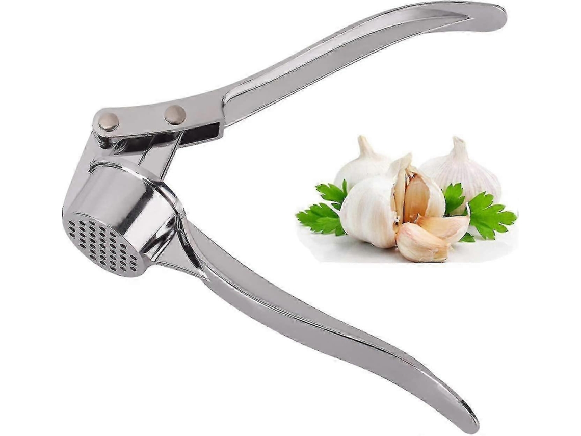 Prensa, picadora y cortadora de ajos de acero inoxidable, Heilwiy Gift, Rosewell