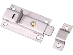 Cerradura De Puerta Cerrojo Acero, Resistente, Calidad, Suave, Corrosión, Latón, Acero Inoxidable