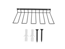 Soporte de pared de hierro profesional para taladro eléctrico, soporte para taladro, garaje, hogar, taller, cobertizo