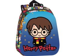 Mochila Escolar HARRY POTTER Azul Multicolor 27 x 33 x 10 cm
