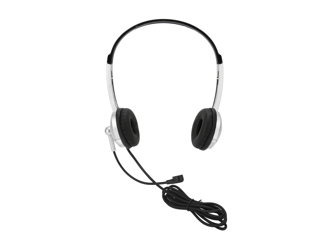 Auriculares Con Cable, Cancelación De Ruido, Binaurales, Para Negocios, Micrófono Unidireccional