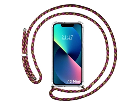 Carcasa iPhone 13 Mini (5.4) TUMUNDOSMARTPHONE Colgante Rosa