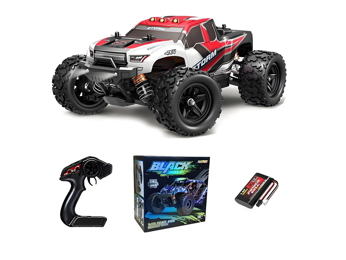 Orange Two Batteryhs 18301/18302/18303/18304 Rtr 1/18 2.4g 4wd 36km/h Off-road Led Proporcional Juguetes