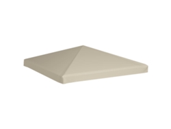 Cubierta para cenador 310 g/m² 3x3 m beige Wsd279590 Lovely Home