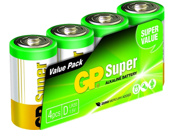 Pilas GP BATTERIES D