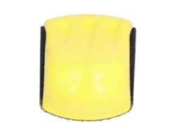 Bloque De Lijado Manual Con Forma De Ratón, Con Velcro, Accesorio De Pulido, Espuma De Poliuretano, 125 Mm.