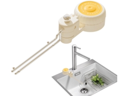 Cesta para filtro de desagüe del fregadero, cesta para residuos orgánicos, soporte para red de residuos de lavandería, zona Slowmoose