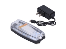 Linterna De Hombro Multifuncional Impermeable Ip65 Con Modos Intermitente Y Continuo Para Patrullaje Y Acampada.