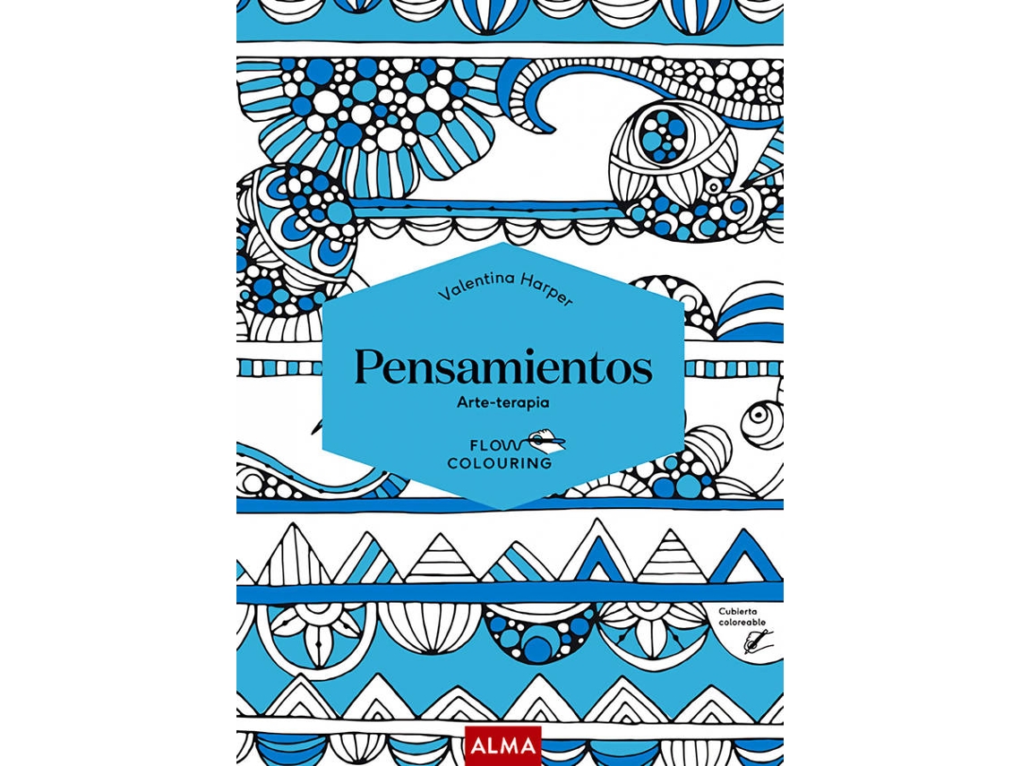 Libro Pensamientos (Flow Colouring) de Valentina Harper (Español)