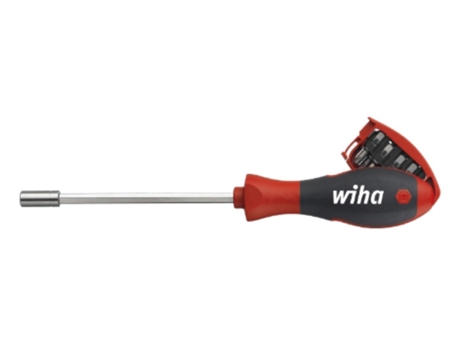 WIHA Destornillador con cargador magnético TORX®, con 8 bits, de 1/4", en blíster (33008)