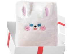 Kaarsen Krans Ringen - Carpeta Conejo De Peluche A6 Con Pegatinas Y 10 Páginas Interiores |