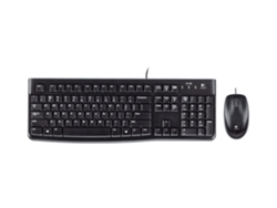 Teclado + Ratón LOGITECH MK120 (Layout Italiano)