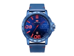 Reloj Hombre Metal Impermeable Moda Pulsera Ajustable Mini Focus