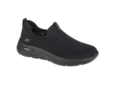 Zapatillas SKECHERS Go Walk Arch Fit Mujer (36 - Negro)