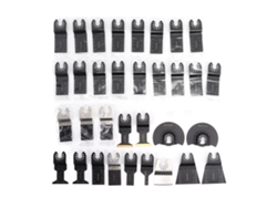 Lâmina De Serra Para Ferramenta Oscilante 35pcs Aço Alto Carbono Resistente Universal Para Plástico