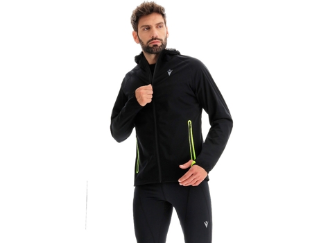 Chaqueta para Hombre MACRON Negro (Tam: L)