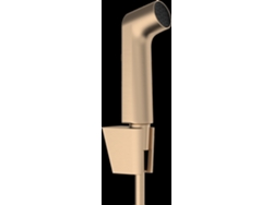 Ducha de mano Bidette 1jet S Ecosmart con soporte de ducha Porter SE, flexo de ducha de 125 cm, 29238140, color bronce pulido Hansgrohe