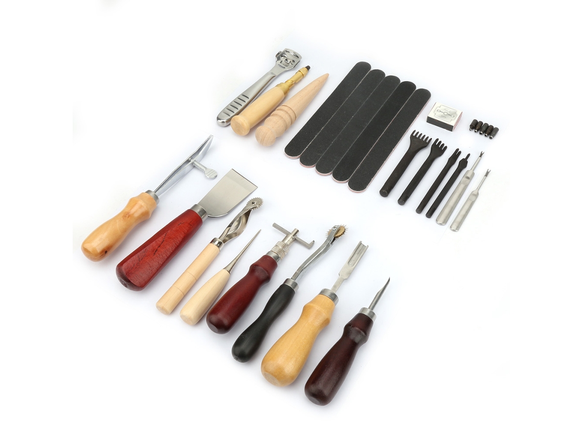 Kit de herramientas para manualidades en cuero (para inspirarte en el bricolaje, ideal para trabajos de cuero)