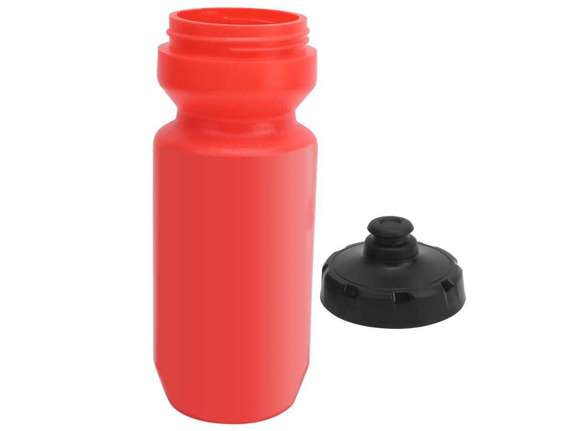 Botella De Agua Para Bicicleta Bolany De 610 Ml Pp5 + Película Antifugas Mylr Para Ciclismo Y Ciclismo De Montaña, Color Rojo.