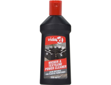 vidaXL Limpiador de muebles de jardín de ratán y textilene 250 ml