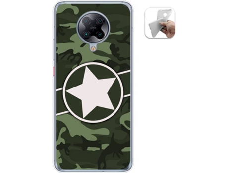 Carcasa Xiaomi POCO F2 Pro TUMUNDOSMARTPHONE Camuflaje 01 Multicolor