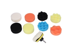 Kit De 11 Piezas Para Pulir Coches: Discos, Brocas De Espuma, Almohadillas De Pulido, 3 Pulgadas, Para Pulir Cera, Sellar Y Abrillantar.