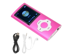 Reproductor MP3 portátil con pantalla LCD de 1,8 pulgadas, grabadora, radio FM, para estudiantes