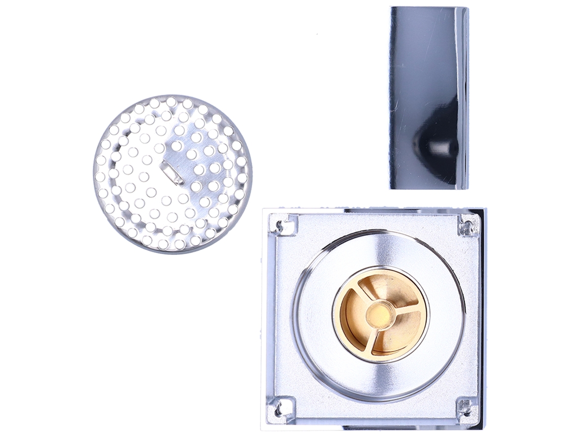Desagüe De Cobre Con Filtro Anti-obstrucción Para Cocina, Baño Y Balcón.