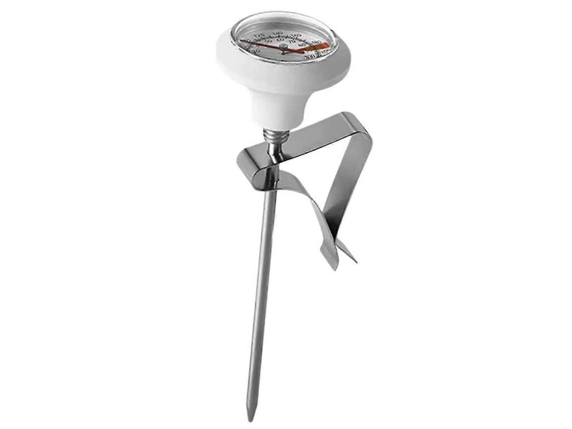 Termómetro para espuma de leche, con puntero, mecánico, para café de filtro, utensilio de cocina para cafeterías. GOKOCO