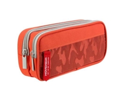 (estilo 3) Estuche De Lona Con Doble Cremallera, Estampado De Camuflaje