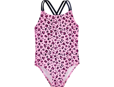 Traje UV de Niña PLAYSHOES Bañador Pieza Protección Rosa (4/5 años)
