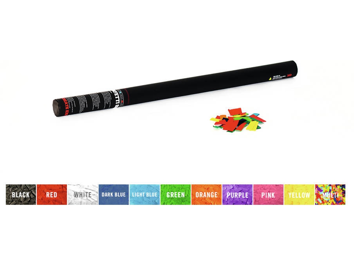 Cañón de Confeti TCM 65 80 cm, Multicolor