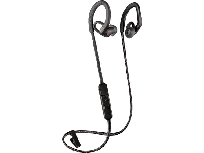 Auriculares Bluetooth PLANTRONICS BackBeat Fit 350 (In Ear - Gris)