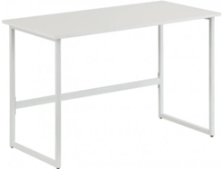 Escritorio TECHLY Multifunciones Blanco (120x60x76cm - MDF y Metal)