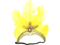 Diadema Decorativa Con Plumas Nuobesty Bibi Para Mujer, Ideal Para Carnaval.