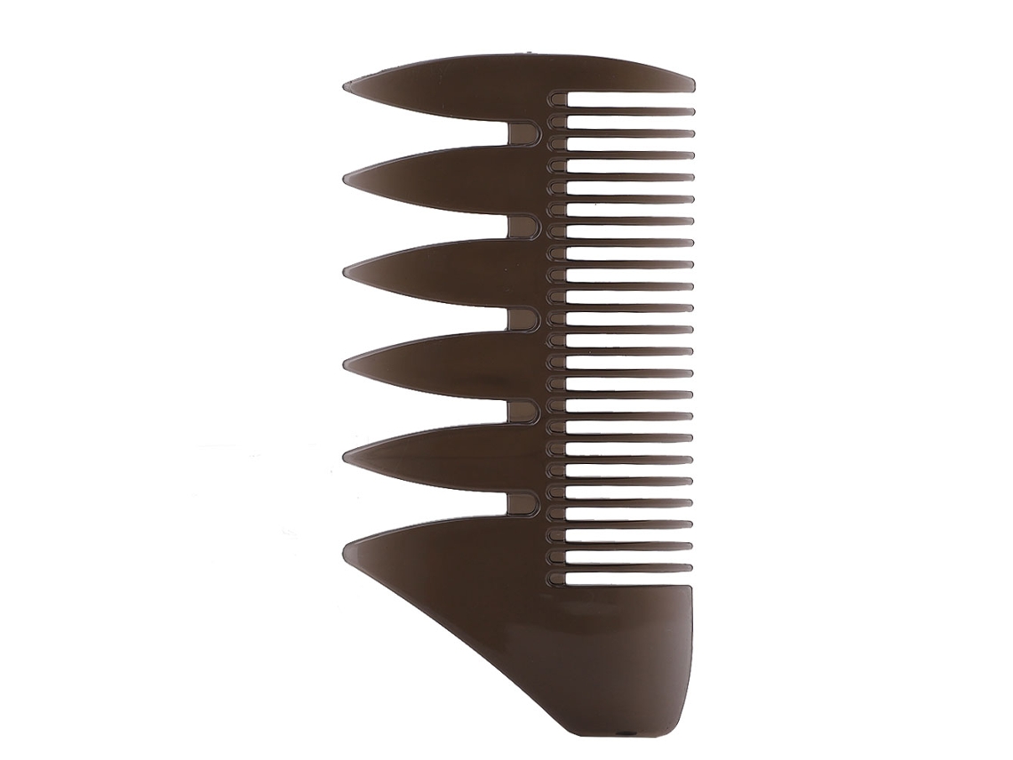 Vlrla-profissional Portátil Wide Tooth Oil Cabelo Comb (black)