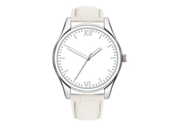 Reloj Unisex Zhoulianfa Con Correa De Malla De Acero Y Esfera Redonda De Cuarzo Con Números Romanos (negro).
