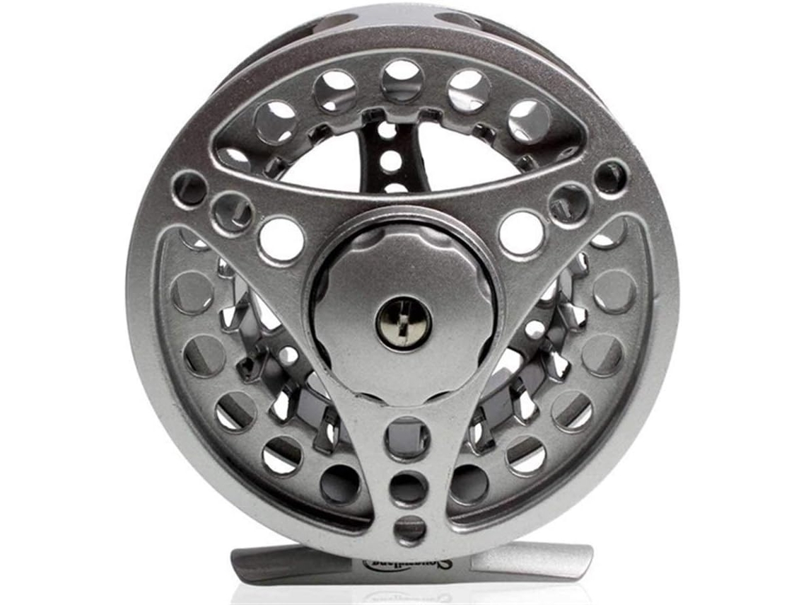 Carrete De Pesca Con Mosca, Aluminio, Rueda Mosca Totalmente Metálica Fundida A Presión 5-6wt, Resistente