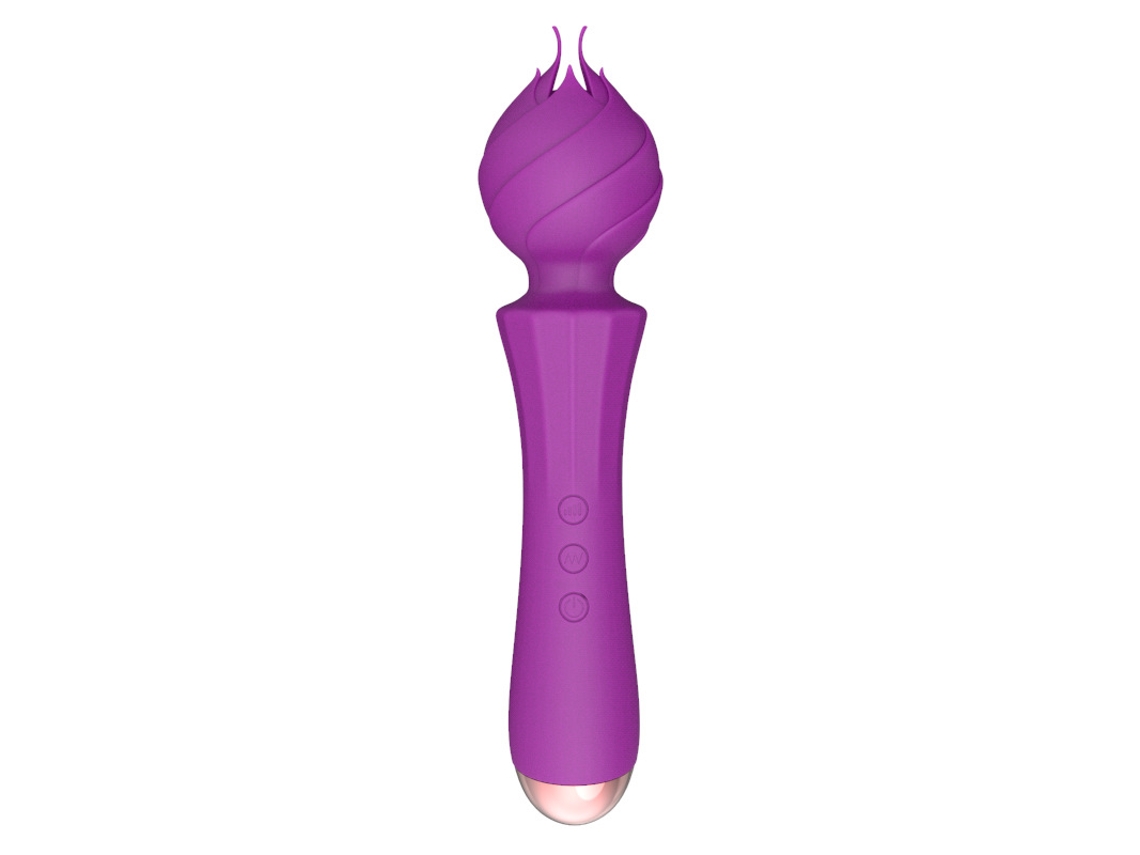 Vibrador De Masaje De Choque Fuerte De Succin De 20 Frecuencias Para Mujeres (prpura) Yizhood